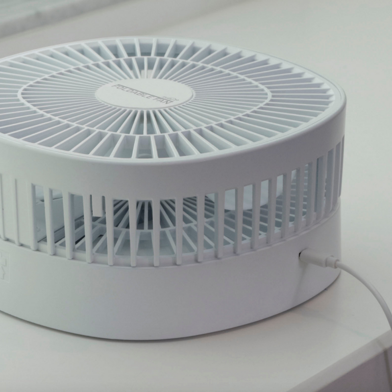 Foldable Fan - Ventilador dobrável e extensível